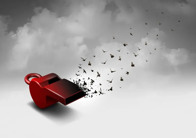 Roter Whistleblower